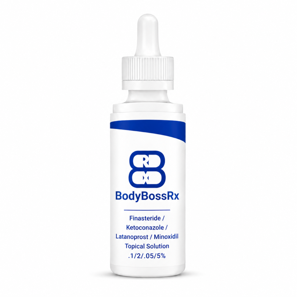 Finasteride / Ketoconazole / Latanoprost / Minoxidil Topical Solution .1/2/.05/5%