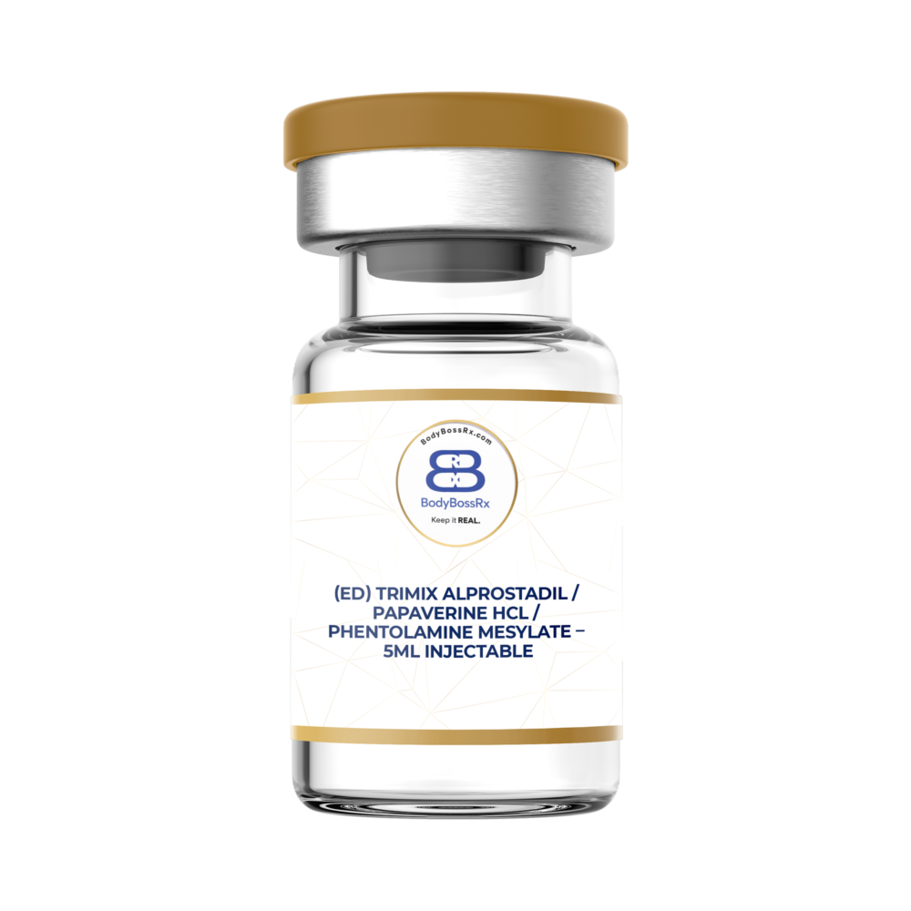 (ED) TRIMIX Alprostadil / Papaverine HCL / Phentolamine Mesylate – 5ml Injectable