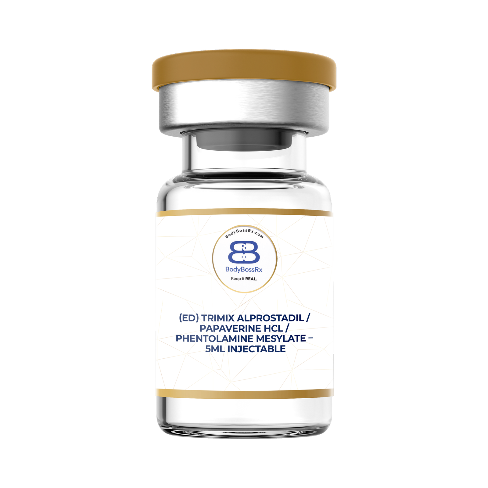 (ED) TRIMIX Alprostadil / Papaverine HCL / Phentolamine Mesylate – 5ml Injectable
