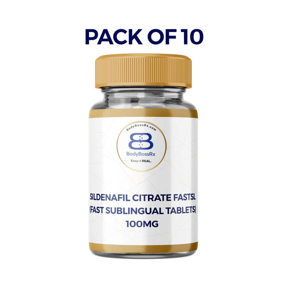 Sildenafil Citrate FASTSL (Fast Sublingual Tablets) 10 pack: 100mg