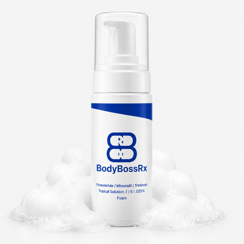 Finasteride/Minoxidil/Tretinoin - Topical Solution (FOAM) (0.1%/5%/0.025%)